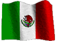 Waving Mexican Flag