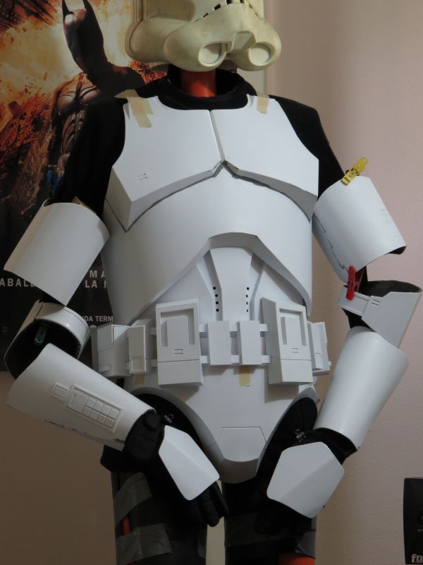 how to make your own clone trooper armor