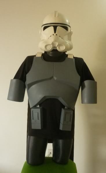 homemade clone trooper costume