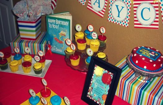 Dr. Seuss 1st Birthday