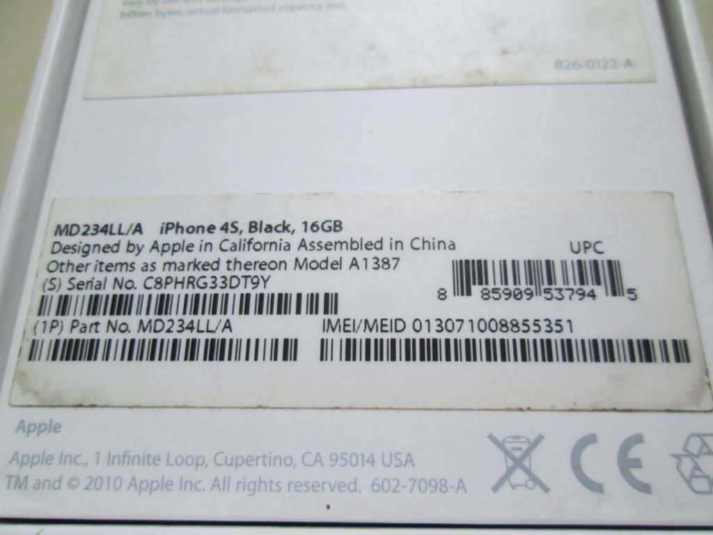 Bán iPhone 4S quốc tế - màu đen - 16GB - trùng 3 IMEI - Full box - HÌNH THẬT - 5