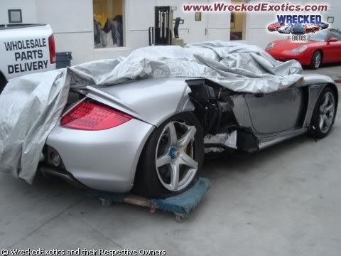 Wrecked Porsche Carrera GT Astra Sport and Astra Owners Club Mk1 Mk2