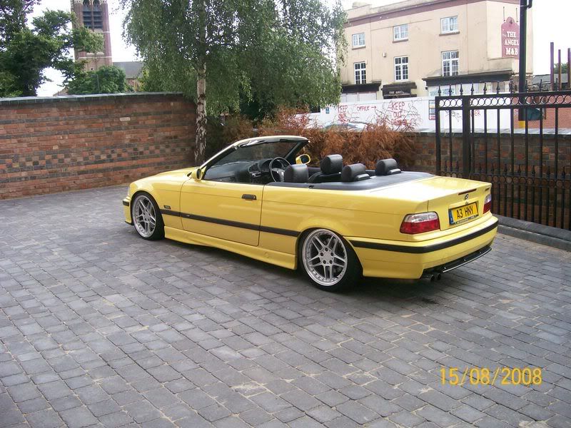 Bmw m3 convertible yellow #5