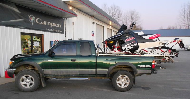 toyota tacoma snowmobile deck #7