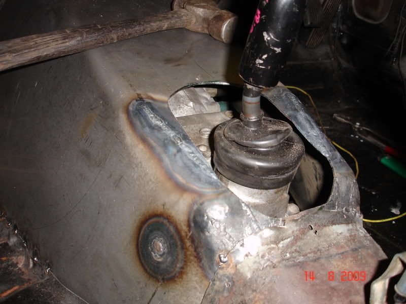 Fabricating a transmission tunnel Fabrication GMHTorana