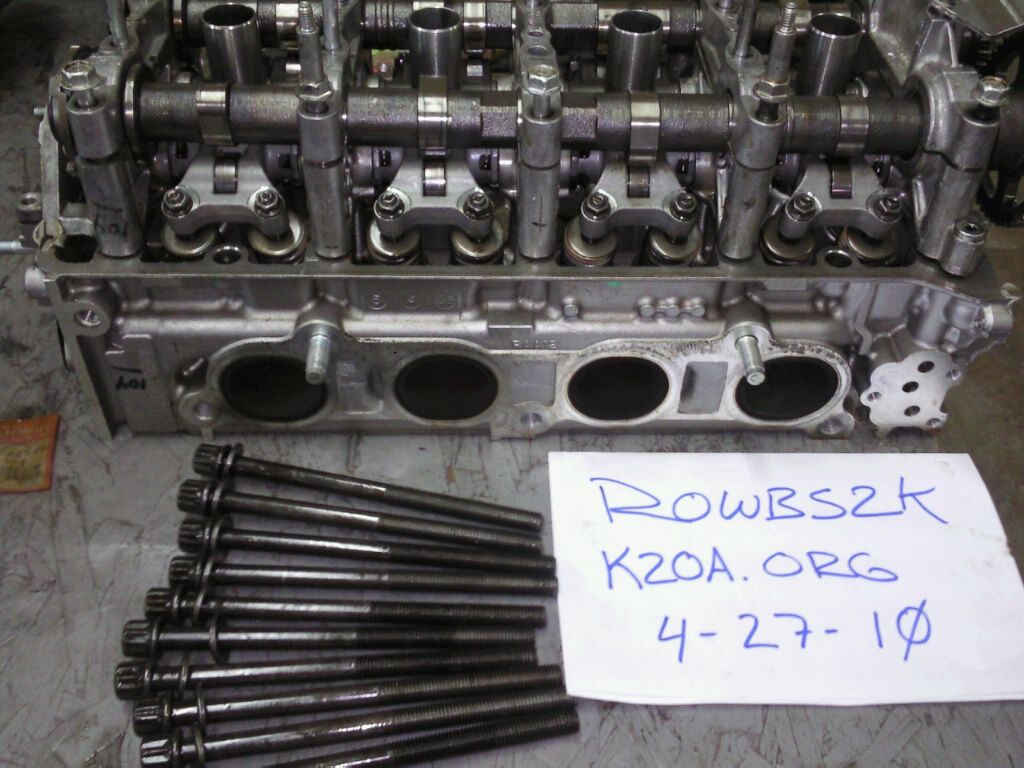 FS k24 head, valve covers, misc. k parts. Honda / Acura K20a K24a Engine Forum