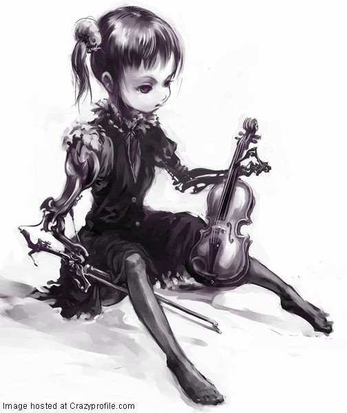 gothic dollz020gif violin