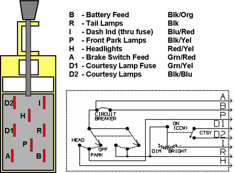 wiring headlight switch | Mustang Forums at StangNet