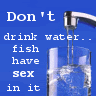 dont drink water fish pee on it Pictures, Images and Photos