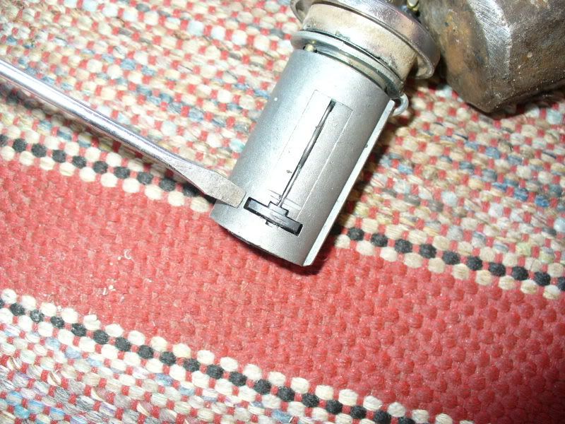 ignition tumbler removal. International Full Size Jeep Association