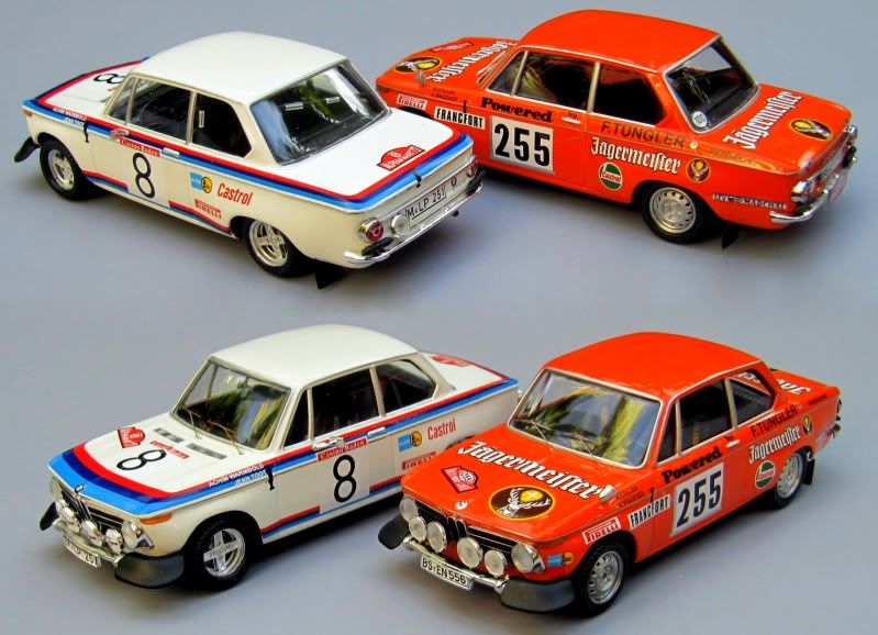 looks well together with Warmbold and Todt's 1973 BMW 2002 Tii Rally car
