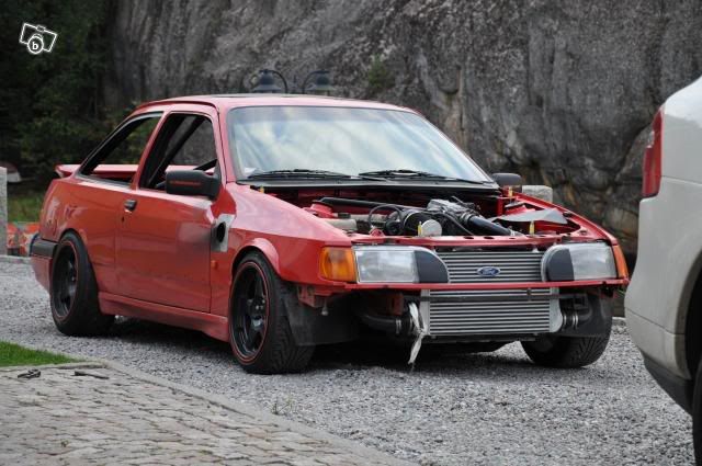 Hardcore mk2 ford sierra from norway There is something very cool about