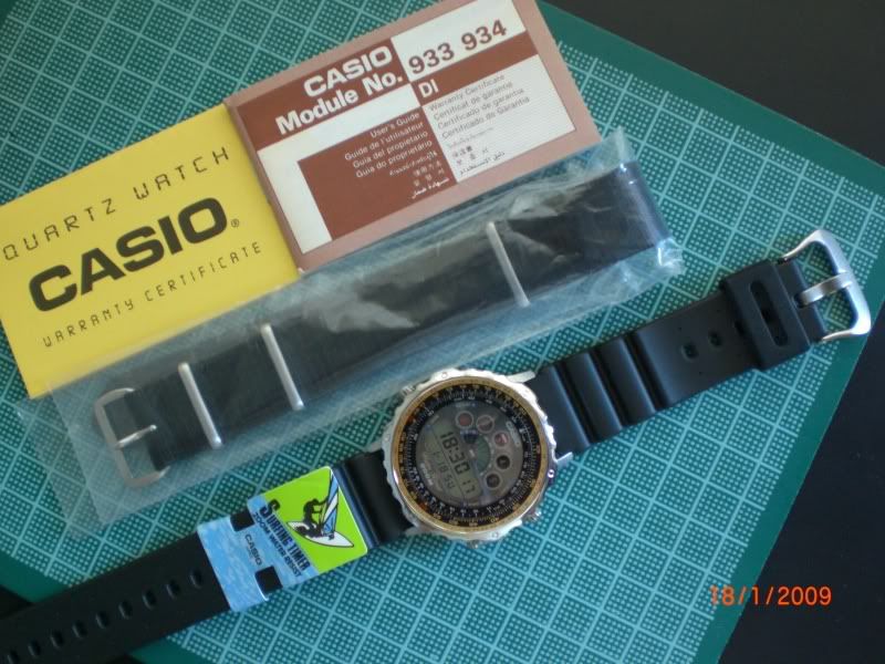 casio quartz water resist cena