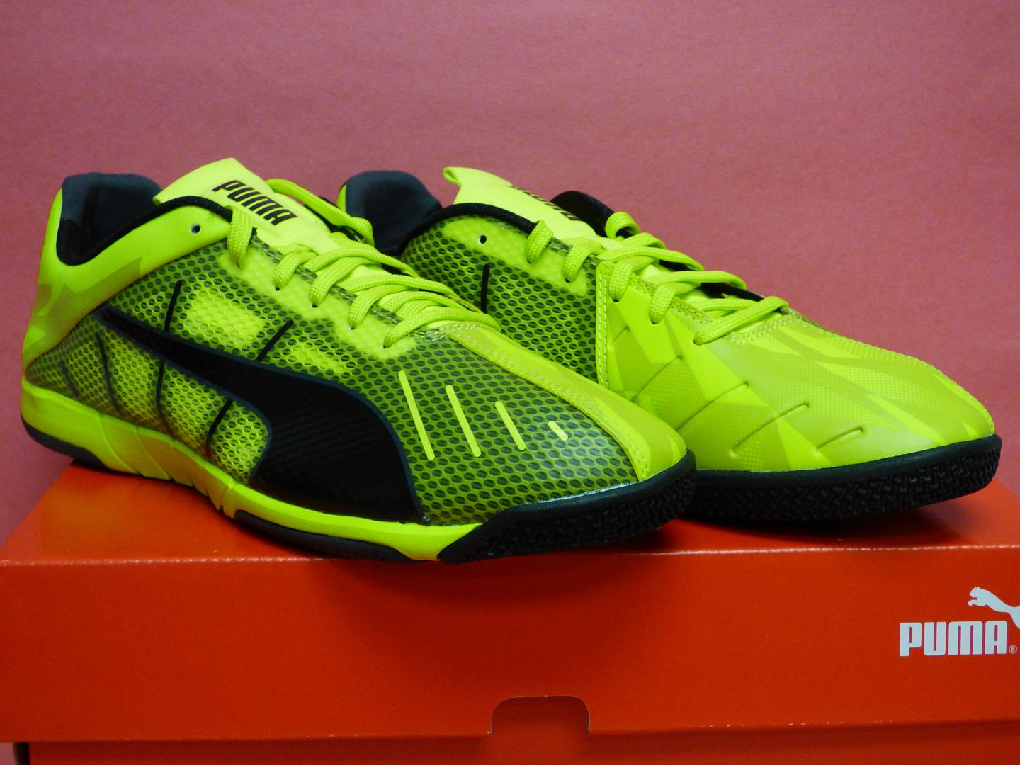 indoor soccer shoes neon