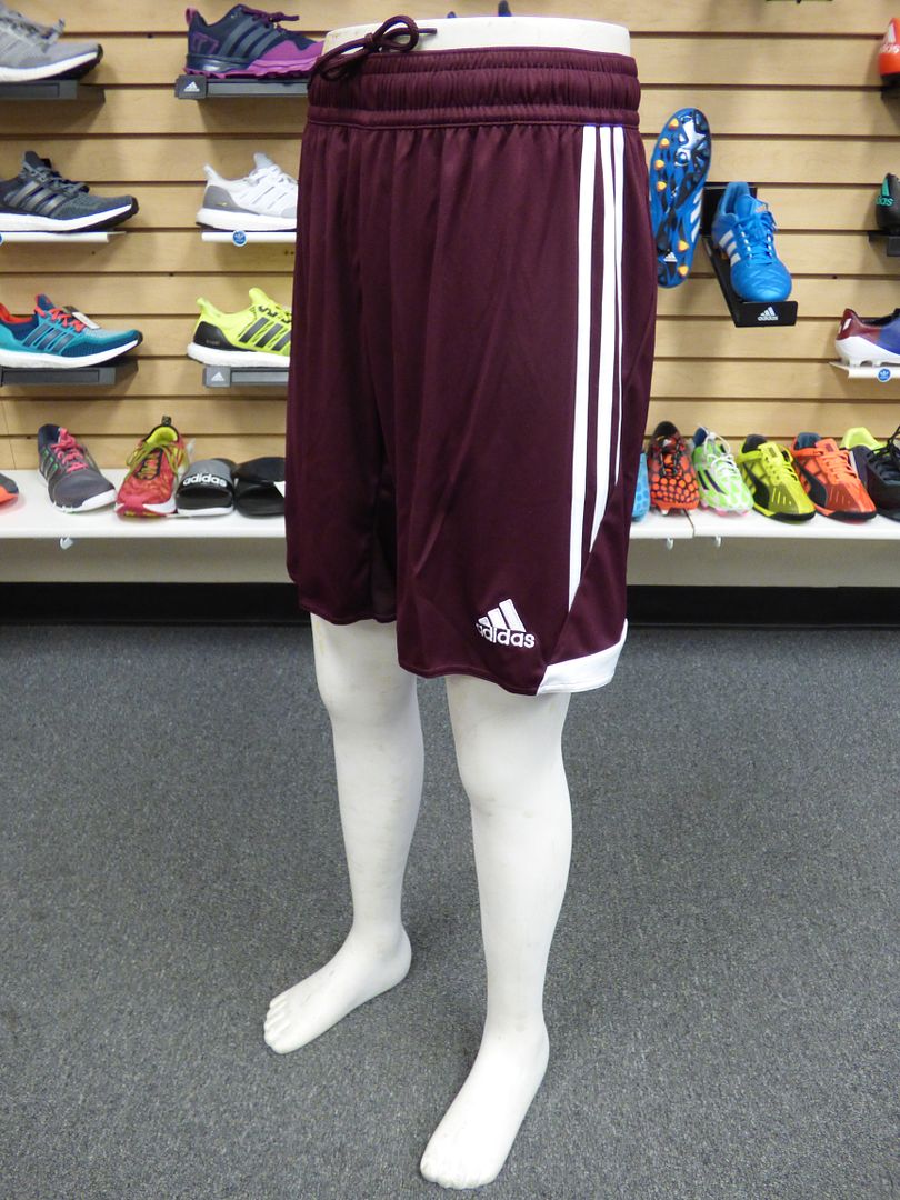 NEW ADIDAS Tiro 13 Men's Soccer Shorts - Maroon/White; Z48440