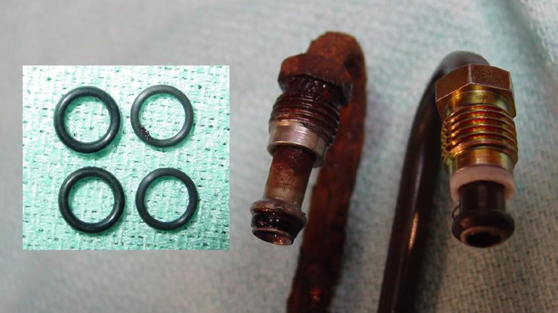 TRW steering rack lines