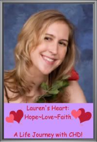Lauren's Heart: Hope~Love~Faith