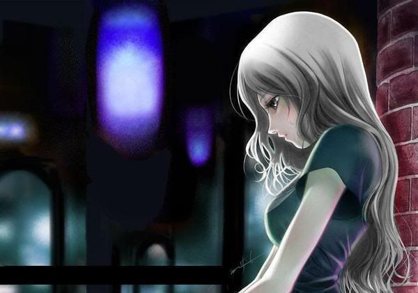 sad anime blond Pictures, Images and Photos