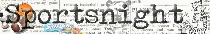 Sportsnight with Skittles and Hobbes