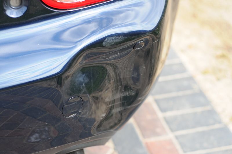 Dented bumper???? Body, Interior & Styling MX5 Owners Club Forum