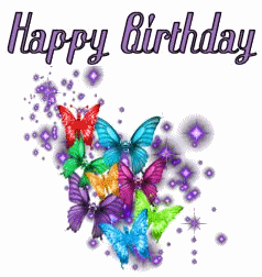 Birthday9.gif Butterfly birthday image by earthtwinkle