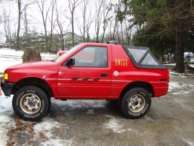 Isuzu Amigo Lifted. I finally have my true lifted