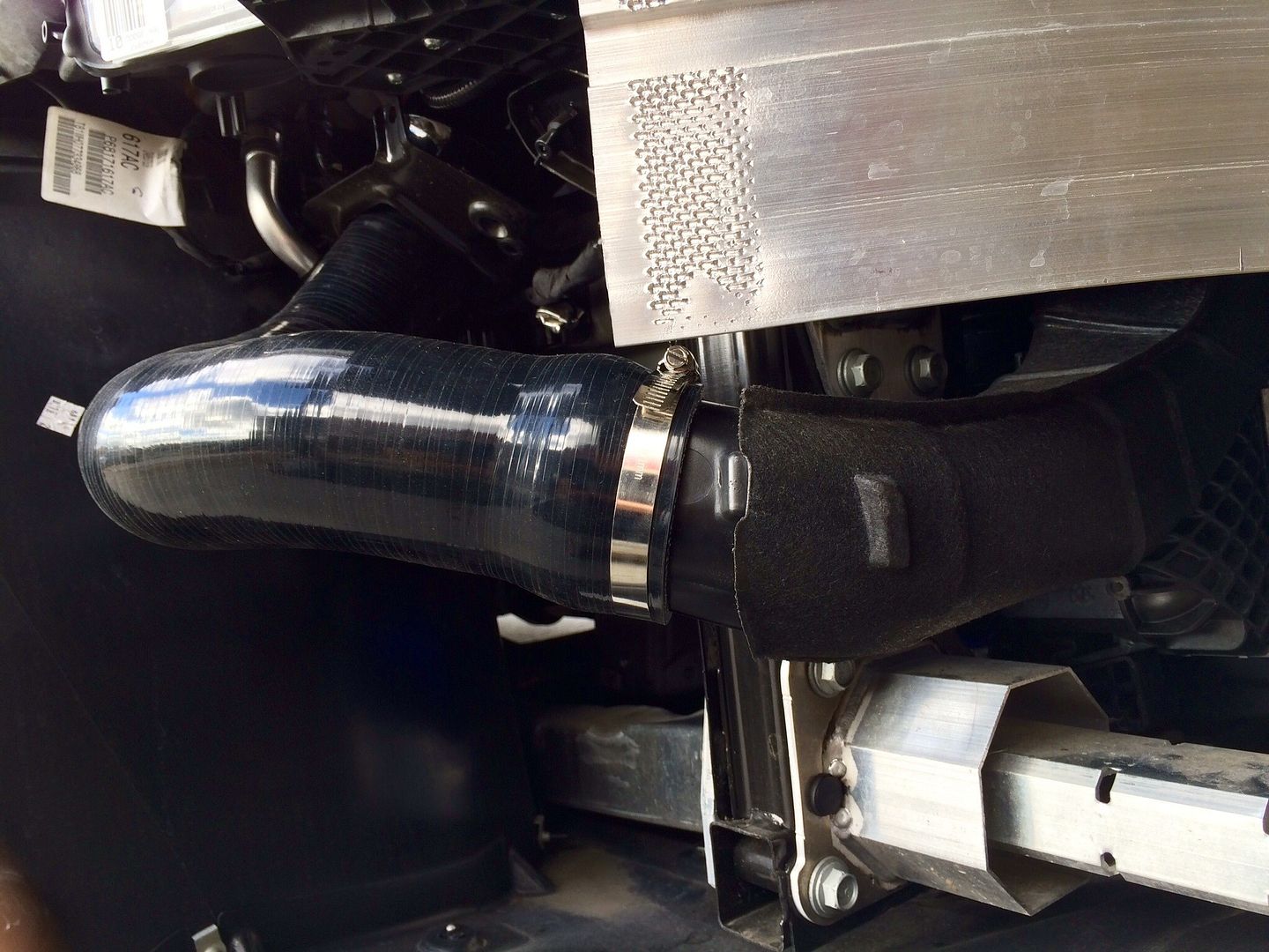 Installing intercooler piping Dodge Dart Forum