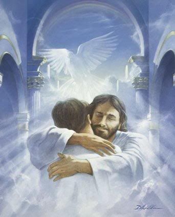 Jesus Hugging Man Pictures, Images and Photos