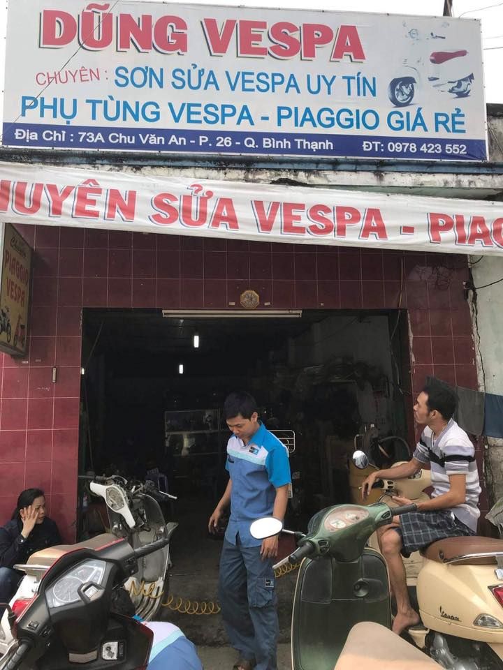 Dũng Vespa: Sửa chữa thay thế phụ tùng vespa Piaggio chính hãng giá rẻ