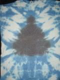 CLEARANCE Favorite T-shirt "Buddha" Black on Blue Adult size small- 10% off