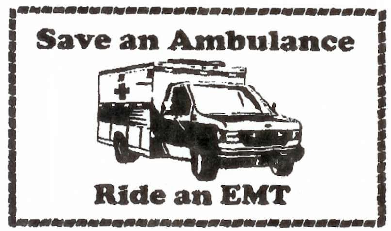 save an ambulance ride an EMT Pictures, Images and Photos