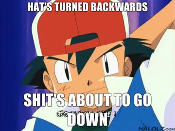 it about to go down gifs' photo: sht's about to go down halolz-dot-com-pokemontvshow-hatsturnedbackwards.jpg