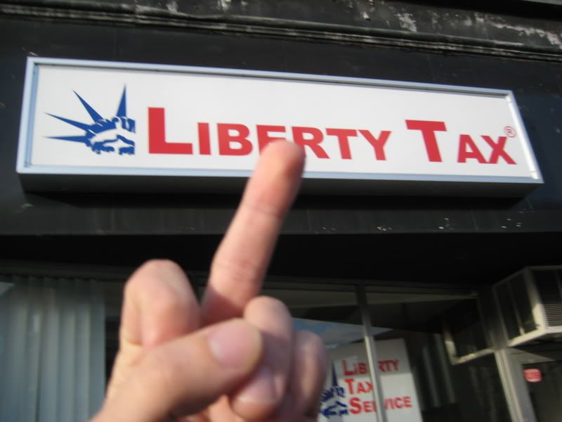 What do you guys think of this new Liberty Tax?