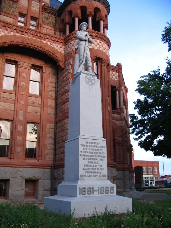 Statue Next to Waxahachie Courthouse Statue Next to Waxahachie Courthouse