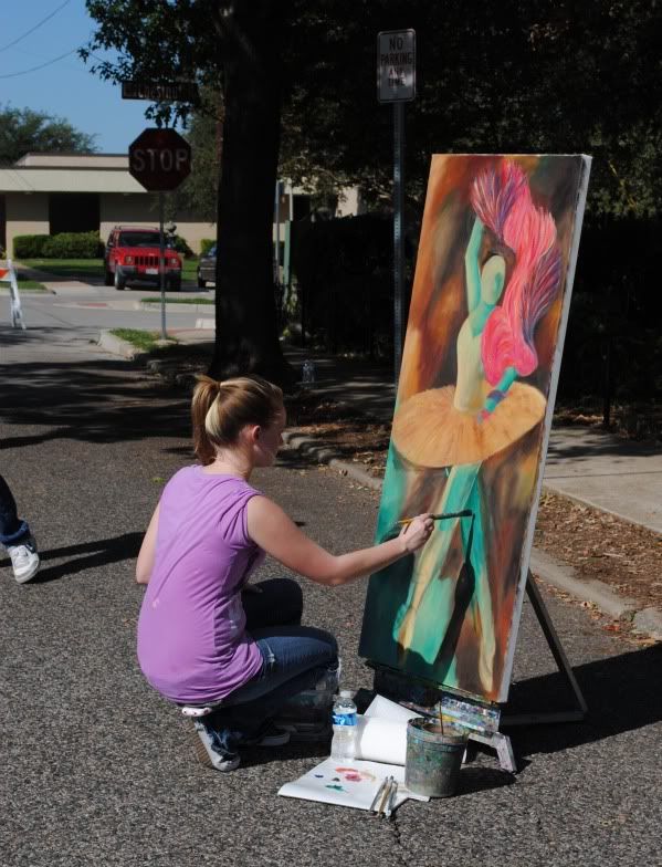 Artist at Chestnut Square Artist at Chestnut Square