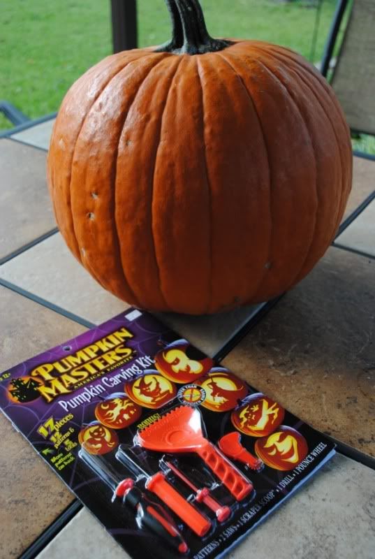 Pumpkin and Carving Set Pumpkin and Carving Set