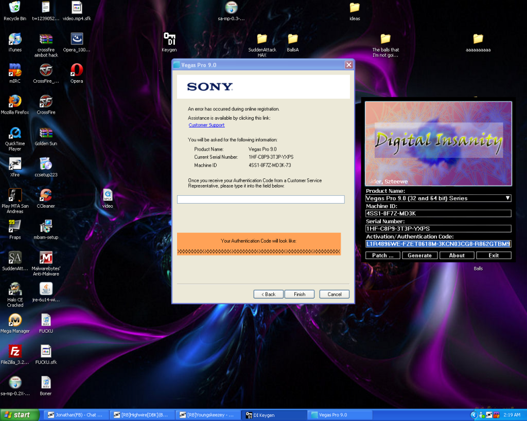 Sony Vegas Pro 9 + Keygen with tutorial + NewBlue FX - WAREZBB ...
