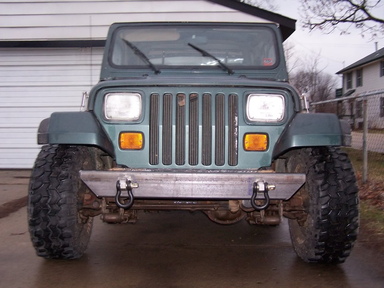 Custom fabricated jeep bumpers #5