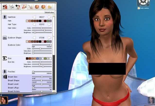 3D Plaything (2009) -Real 3D cyber sexy game