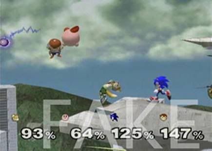 sonic in melee