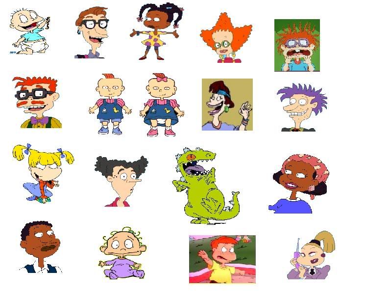 Rugrats Characters by Picture Quiz - By saywhat