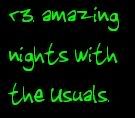 usuals