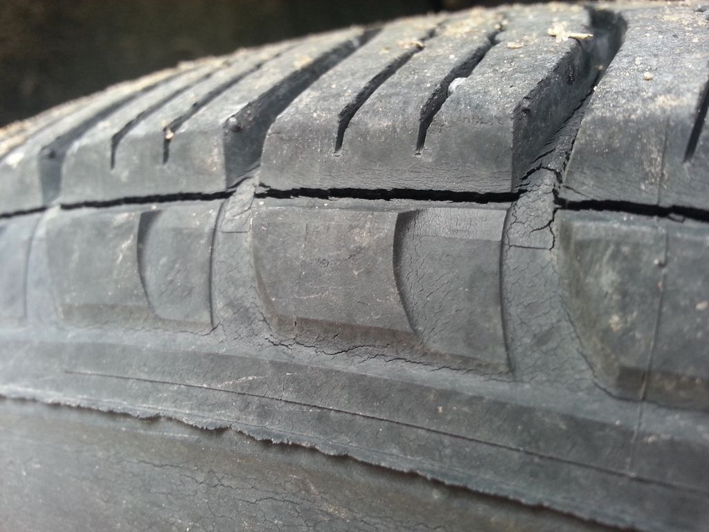 Michelin auto tire cracking | Adventure Rider