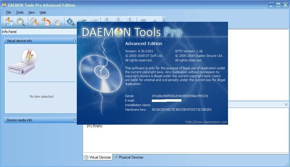 Deamon tools pro advanced 4.10.0218 vista xp win