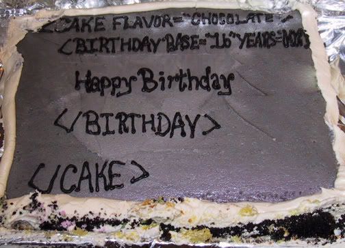 Binary Birthday Cake