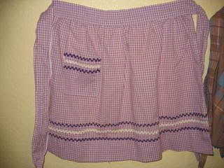 Purple gingham