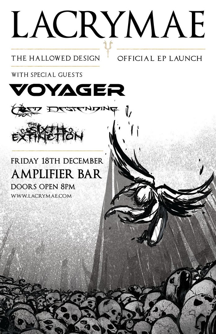 LACRYMAE "The Hallowed Design" EP Launch