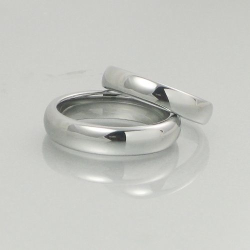 HIS HERS TUNGSTEN CARBIDE DOME WEDDING BAND RING SET eBay