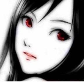 preeeeeeeeetty.jpg anime girl: black hair red eyes image by thesugarrush