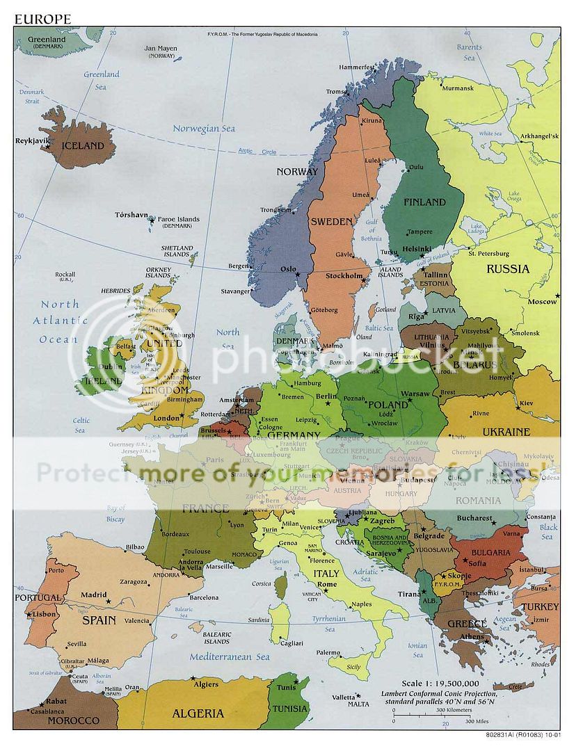 map europe